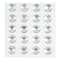 12 Packs: 20 ct. (240 total) 16mm Clear Rhinestone Stickers by Recollections™